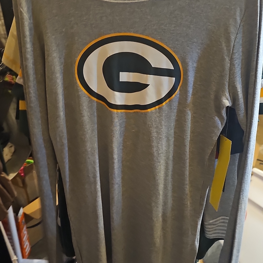 Greenbay Long Sleeve Pajama With Logo